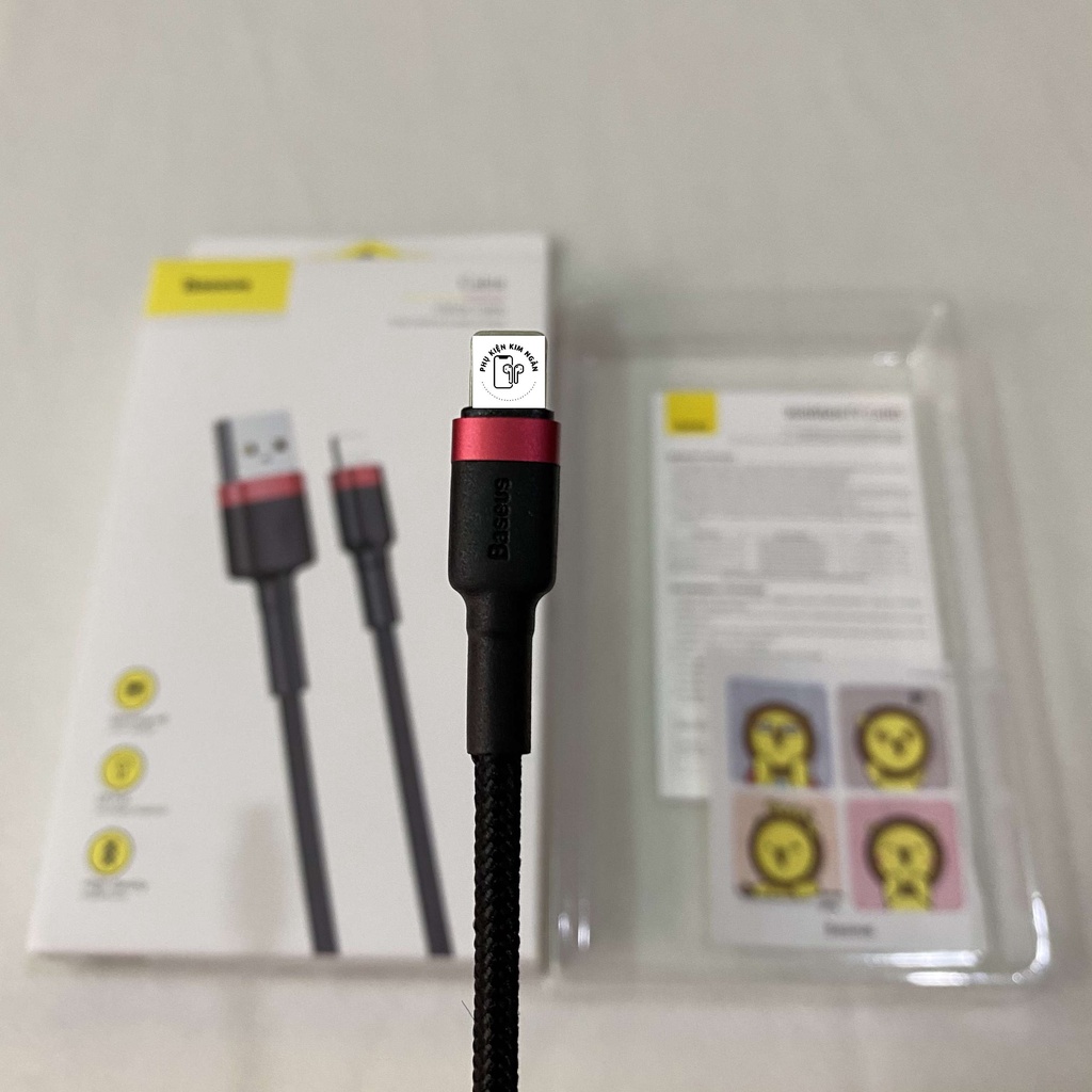 Cáp sạc ip,truyền dữ liệu tốc độ cao Baseus Cafule