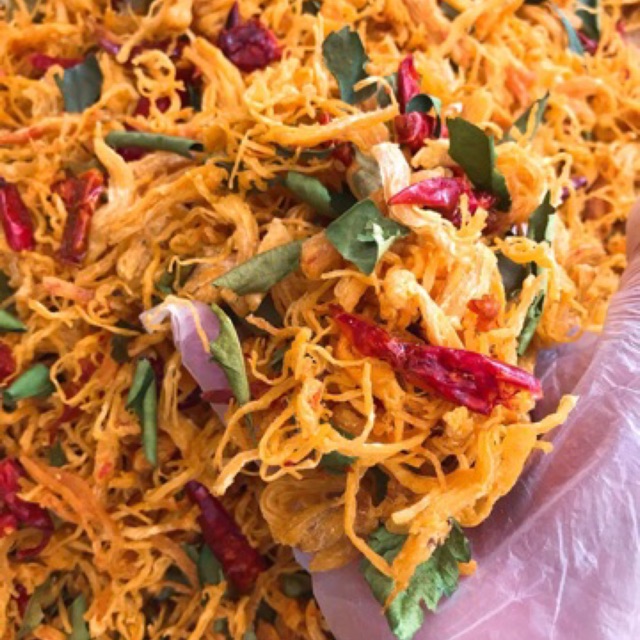 1kg khô gà lá chanh xé cay | BigBuy360 - bigbuy360.vn