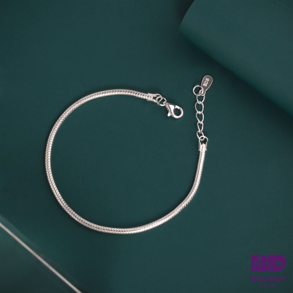 Lắc tay bạc s925 Unisex Bảo Duy Jewelry - SLC6720