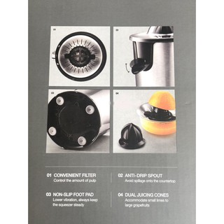 [Chính hãng] Máy vắt cam Lock&Lock EJJ226