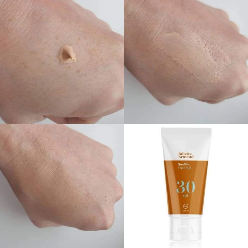 Gel tạo màng chống nắng không bết dính Juliette Armand Sunfilm Face Gel SPF30 55ml