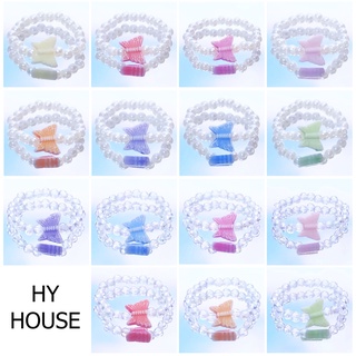 (có sẵn) nhẫn hạt cườm trong bươm bướm ulzzang trendy Hàn Quốc beaded ring