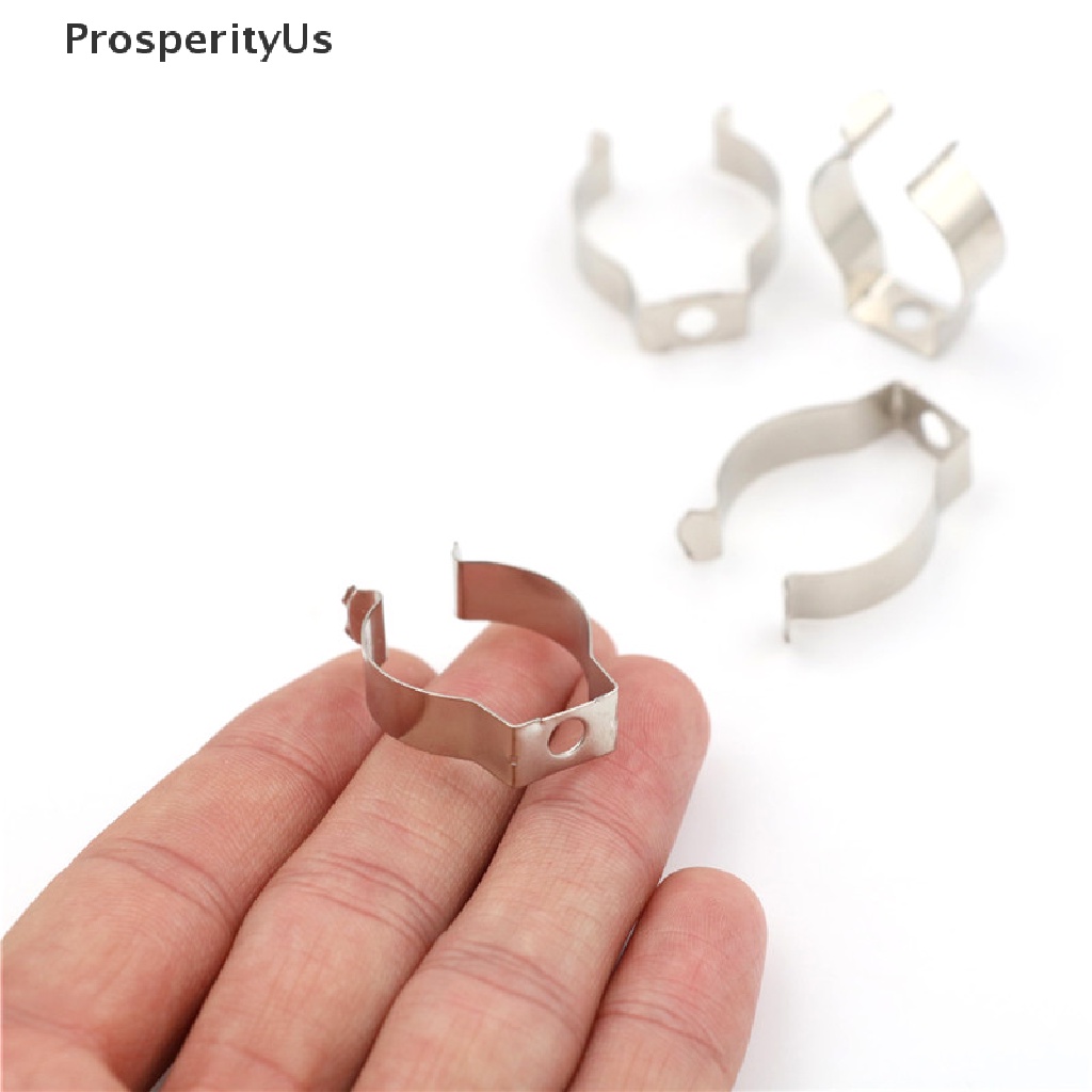 Bộ 4 Giá Đỡ Đèn Ống T8 Màu Bạc Dạ Quang