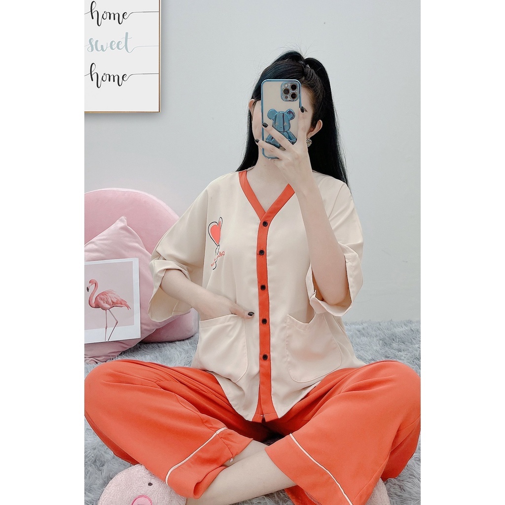 Đồ Bộ Mango Cánh Dơi Quần Dài MG123 - Hí Shop