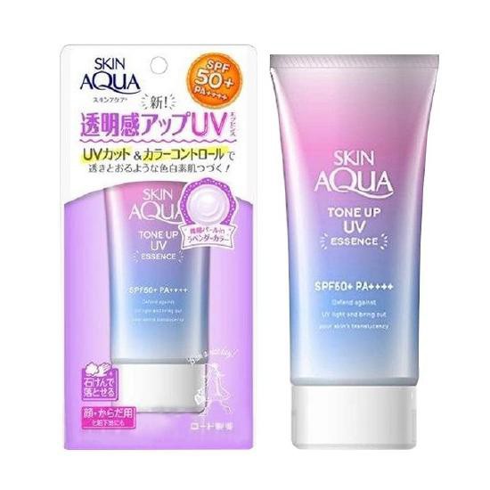 Kem Chống Nắng Cân Bằng pH Rohto Skin Aqua Tone Up UV Essence SPF 50+ PA++++ 70g