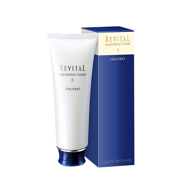 Sữa rửa mặt Shiseido Revital Cleansing foam II chống lão hóa da, chảy xệ da hiệu quả Nhật Bản