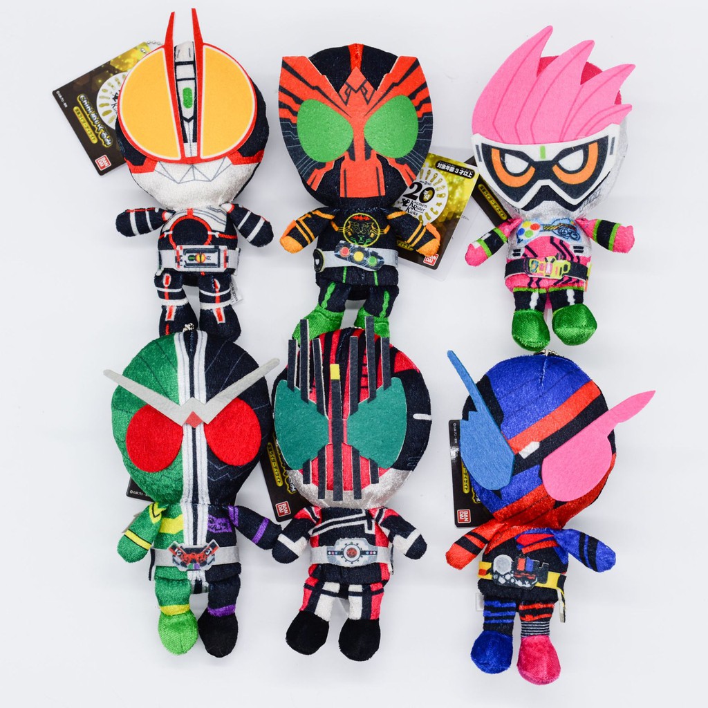 [FMSHOPVN] FIGURE GẤU BÔNG KAMEN RIDER 20TH VER (DECADE DOUBLE W FAIZ EX_AID BUILD OZU OOO) MÔ HÌNH NHÂN VẬT