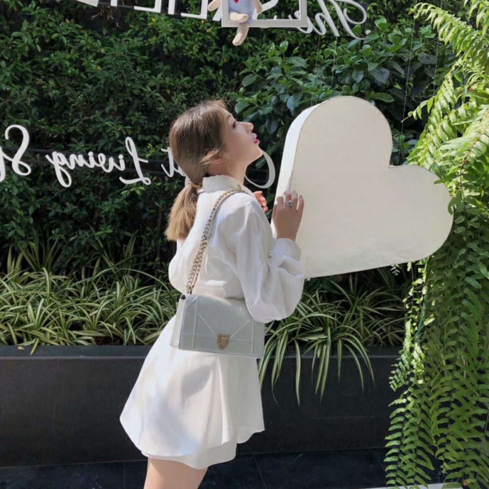 set đồ nữ sang chảnh, bộ đồ nữ áo sơ mi dài dây eo kèm quần 2 màu basic nội y xanh chất đẹp giá tốt