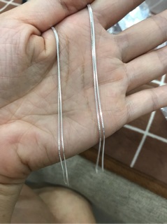 Dây chuyền bạc nữ dây hộp S925 Minh Tâm Jewelry