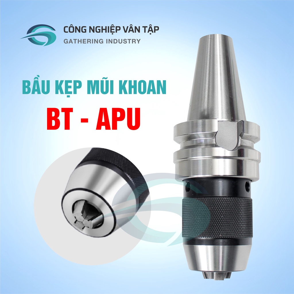 Bầu kẹp mũi khoan BT30-40-50 APU08/13/16 hàng chính hãng, giá ưu đãi