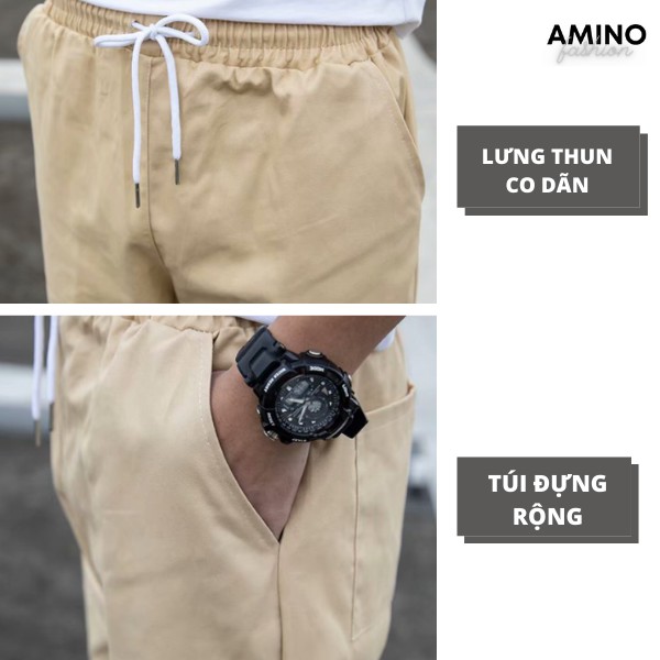 Quần kaki ống suông Unisex nam nữ săn gấu thời trang | BigBuy360 - bigbuy360.vn