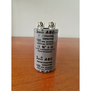 HCM hỏa tốc -Tụ Đề - CD60 - Saier - 250V - 100MFD