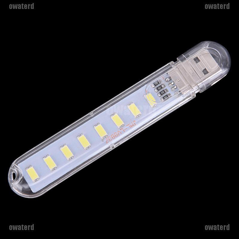 Đèn LED mini 5V 8 bóng , chạy bằng điện , có cổng sạc USB , dùng vào ban đêm