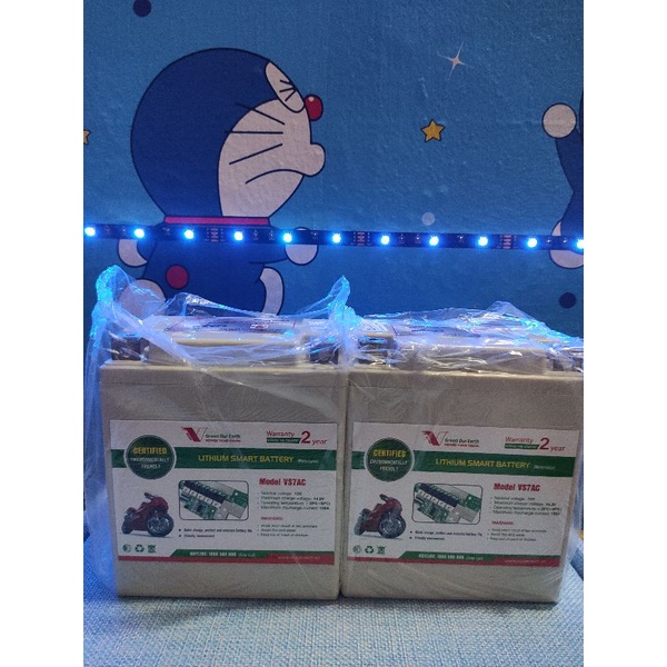 Acquy lithium xe máy VS7AC