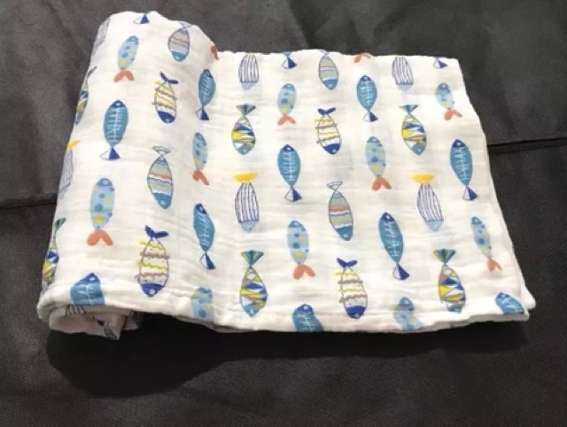 Khăn tắm cuộn Paulla Kids  chuẩn sợi tre