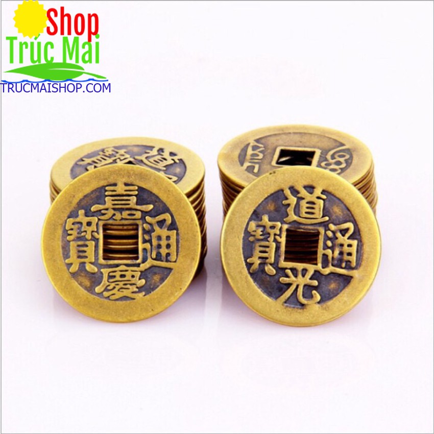 Đồng tiền xu âm dương kích tài vận