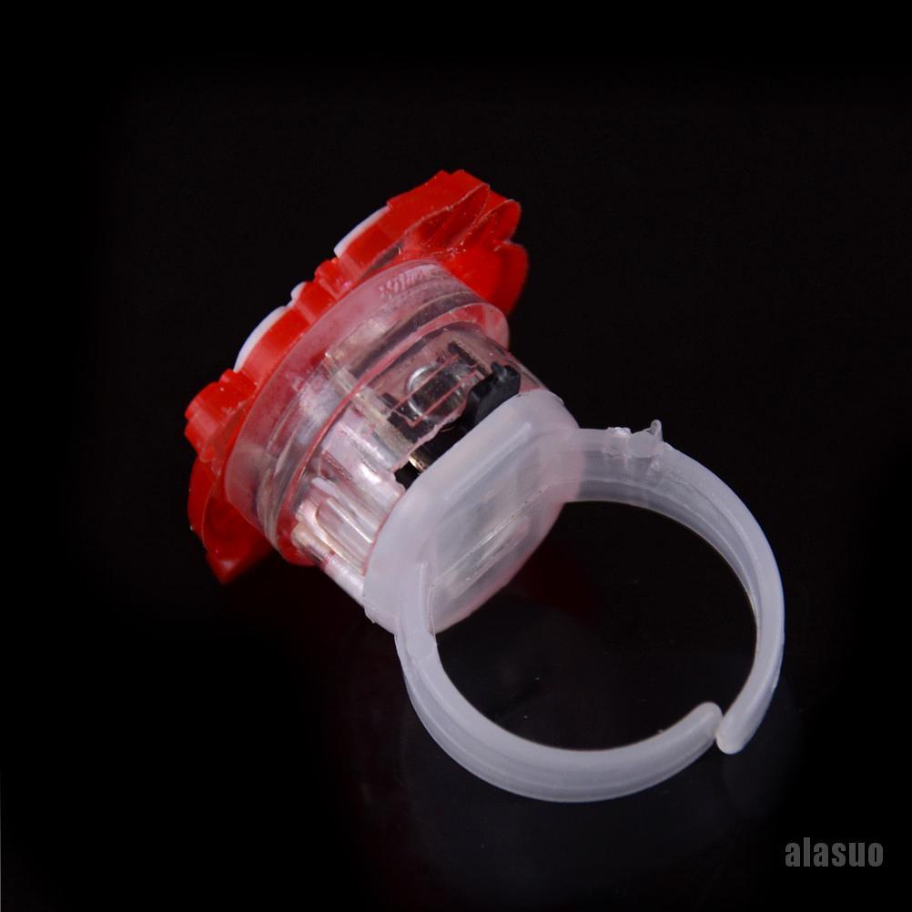 Bộ 10 nhẫn có đèn LED phát sáng dễ thương độc đáo