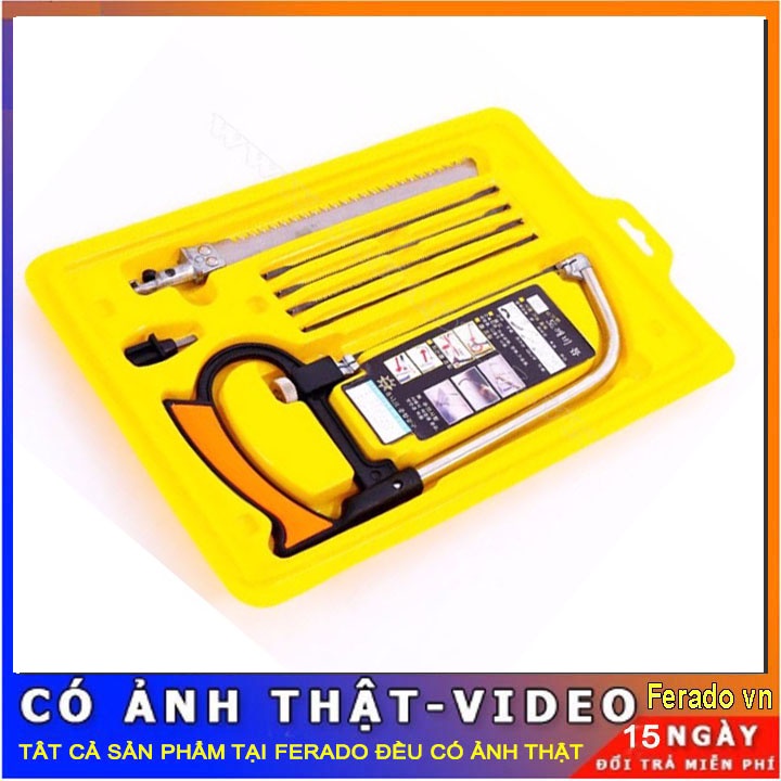 Cưa cầm Tay Đa Năng Tiện Dụng Cần Cho Mọi Nhà, Bộ cưa 6 lưỡi