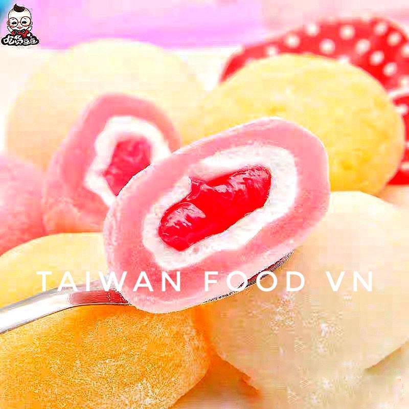 MOCHI KEM LẠNH TRÁI CÂY - BÁNH MOCHI ĐÀI LOAN