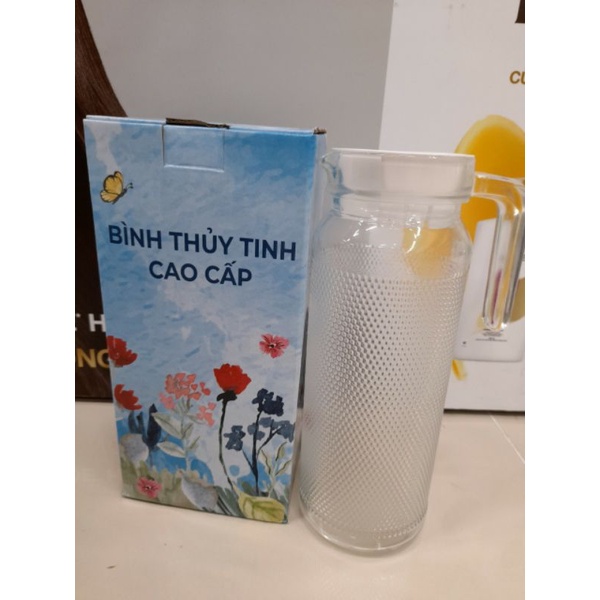 Bình Thủy Tinh Đựng Nước 1L