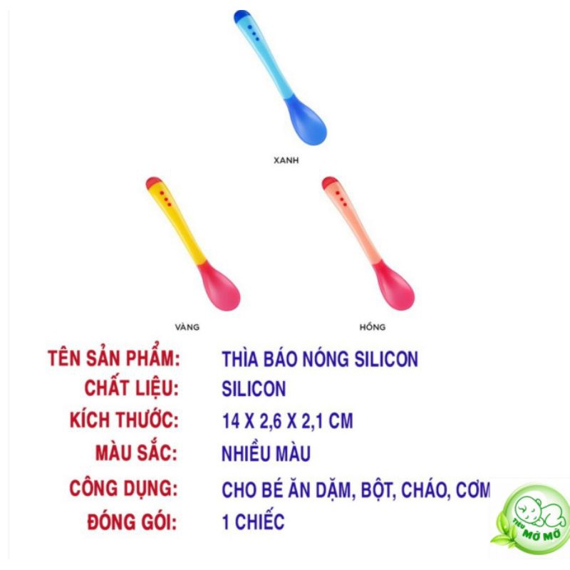 Thìa Báo Nóng Cho Bé Ăn Dặm An Toàn