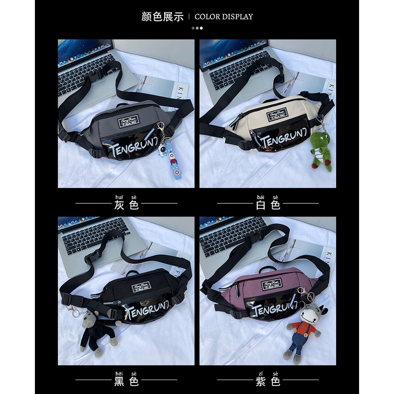 Túi đeo trước ngực phong cách Hàn Quốc thời trang cá tính