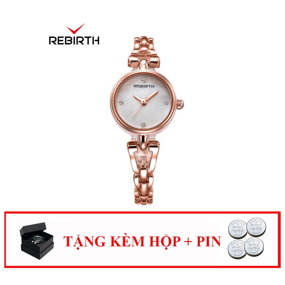(GIẢM GIÁ SỐC) Đồng hồ Nữ REBIRTH 2309 dây lắc duyên dáng cực xinh