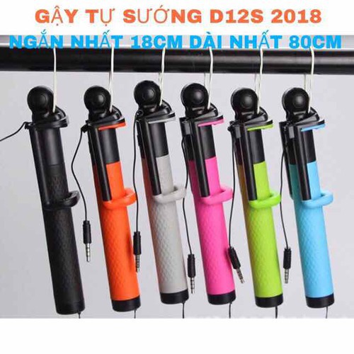 Gậy tự sướng jack cắm 3.5 ly loại xịn