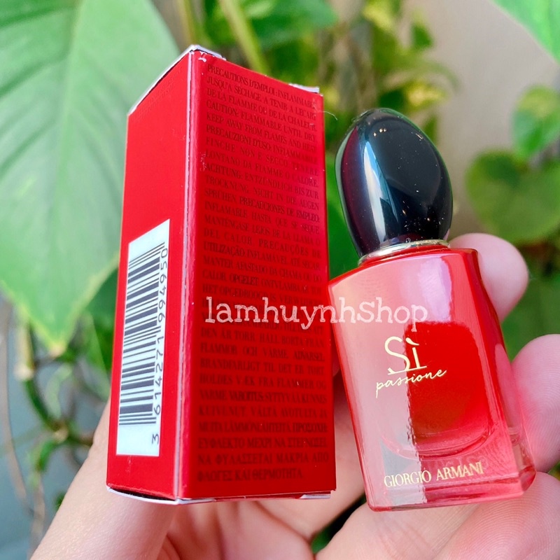 Nước hoa mini SÌ ĐỎ PASSIONE 7ml