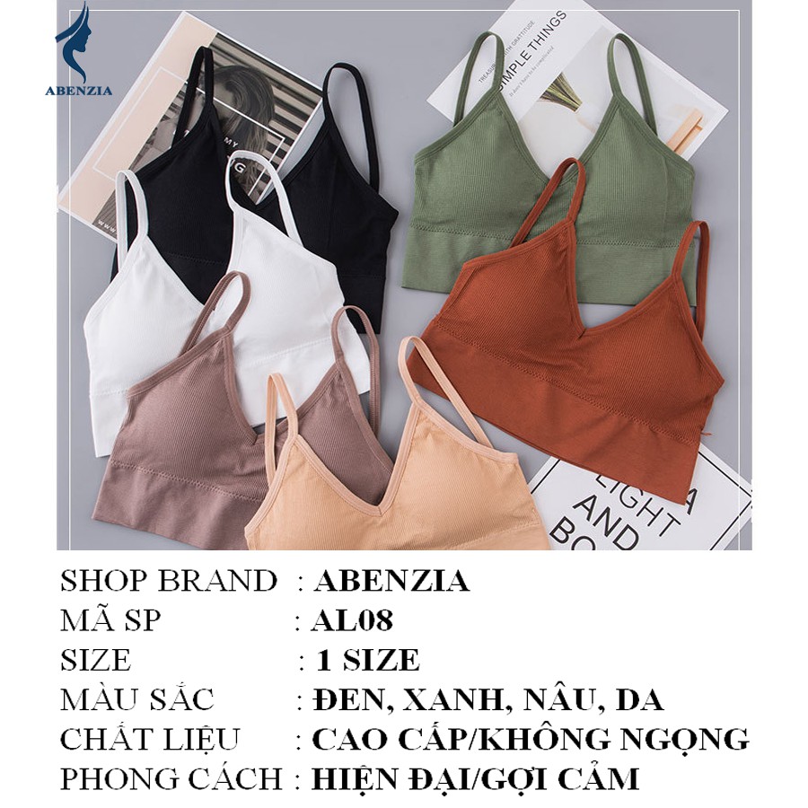 Áo bra 2 dây đẹp, áo bra tập gym, áo bra đi biển, áo bra croptop tập thể dục cao cấp giá rẻ AL08 | BigBuy360 - bigbuy360.vn