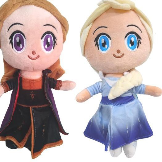 Búp Bê Nhồi Bông Elsa Anna Frozen Chibi Dễ Thương (Rir-1272)