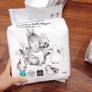 Bỉm Quần/ Dán Momo Rabbit Nội Địa Hàn