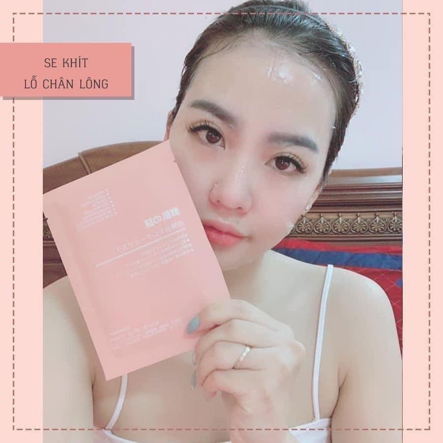 Mặt nạ nhau thai cừu Nhật Bản Rwine Beauty cuống rốn tế bào gốc dưỡng da tái tạo collagen cung cấp độ ẩm trắng da