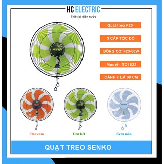 [ QUẠT SENKO ] Quạt treo  tường SENKO - Model : TC16/TC1620/TC1622/TR1628/TC1626/T1682( Màu ngẫu nhiên )