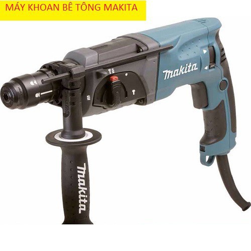 Máy khoan đục bê tông Makita HR2470F, 100% dây đồng, 3 chức năng [CAM KẾT CHÍNH HÃNG]