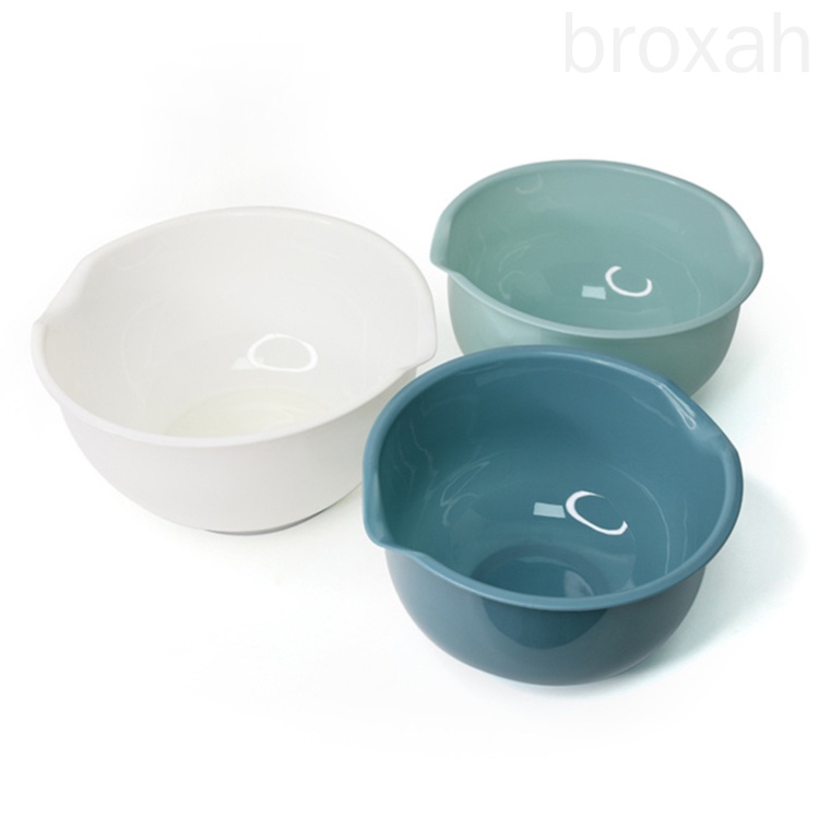 Set 3 tô nhựa trộn salad rau củ quả tiện lợi
