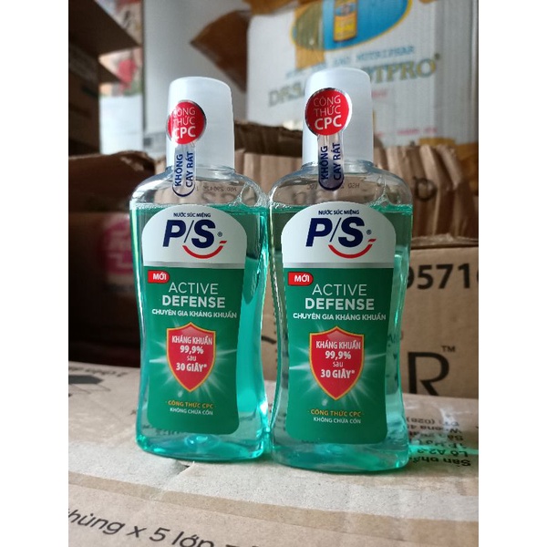Nước Súc Miệng PS 130ml và 500ml