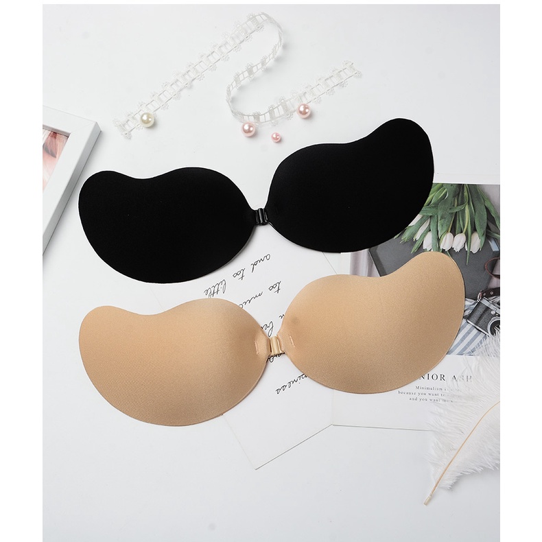Áo dán ngực silicon cài trước đệm mỏng nâng ngực mã áo dán xoài