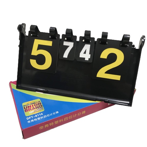 Bảng lật tỉ số thể thao 40*21cm phục vụ thi đấu chuyên nghiệp- Tâm An Sports