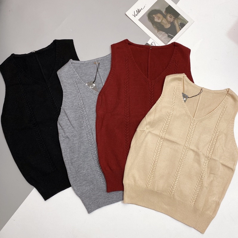 [Mã 252FASHIONSALE giảm 12% đơn 99K] ÁO gile len