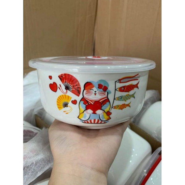 Thố nắp hút chân không