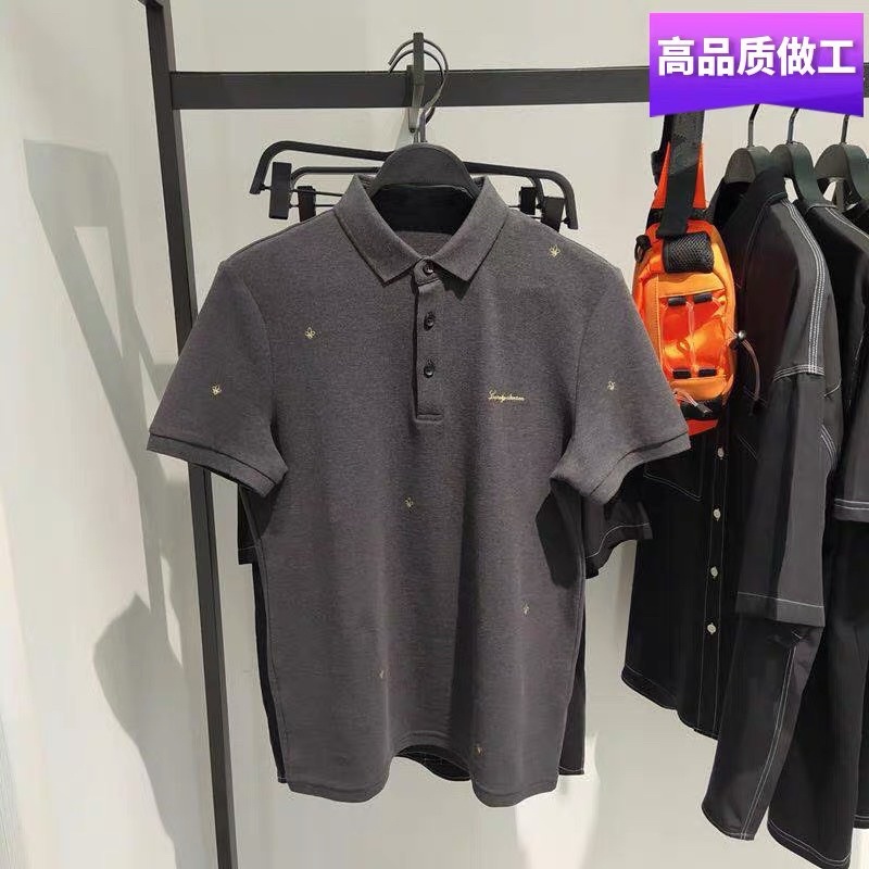 BÁN SỈ ÁO NAM CỔ ĐỨC 3 MÀU ĐEN TRẮNG GHI- Mẫu mới về