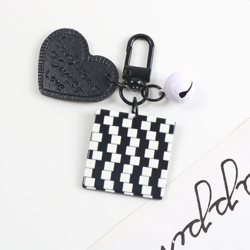 Móc Chìa Khóa Bằng Da Thiết Kế Sáng Tạo Cho Túi Xách