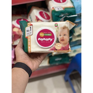Combo 2 Khăn ướt Mamamy sát khuẩn, đa năng, an toàn 120 tờ