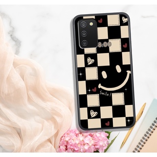 Ốp Lưng Samsung A03 - A03S - A03 CORE - A02S, In Hình Checkered Caro, Đáng Yêu.