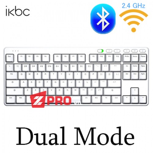 Bàn phím cơ iKBC S200 Dual Mode - Low Profile TTC Switch