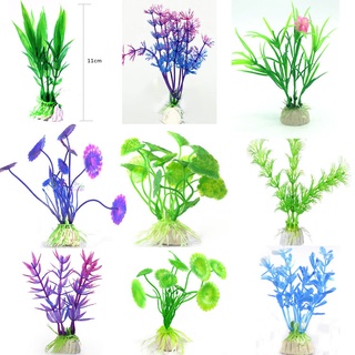 Cây nhựa giả trang trí bể cá mini