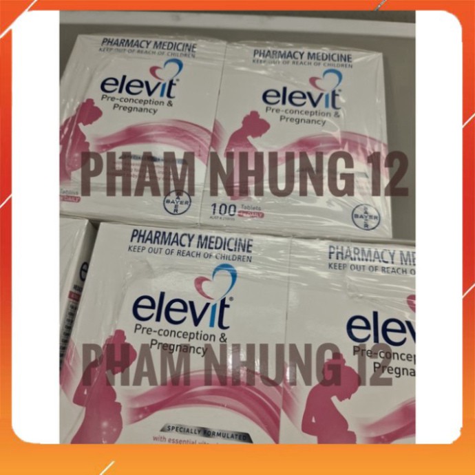 GIẢM GIÁ 30% Vitamin tổng hợp bầu ELEVIT - chuẩn Úc GIẢM GIÁ 30%