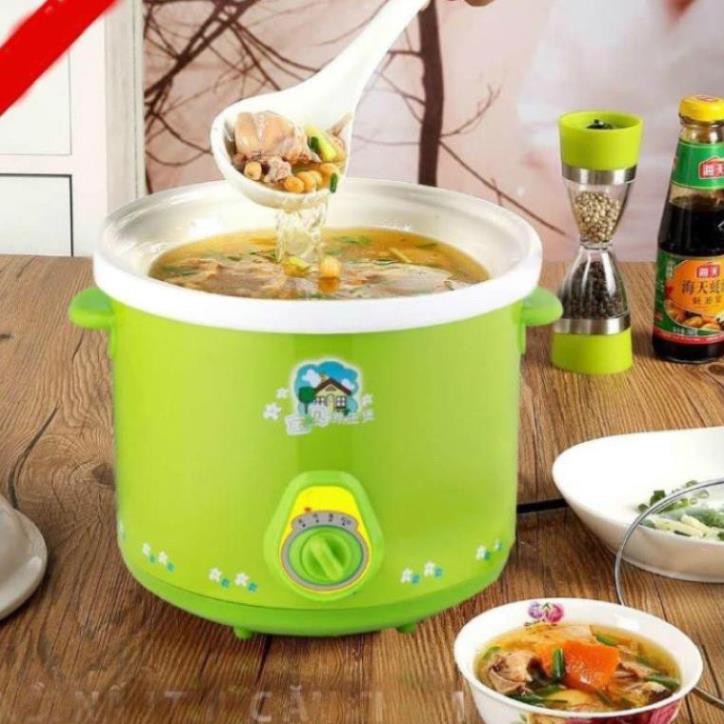 Nồi Kho Cá kho thịt - Nấu Cháo Chậm Đa Năng 1,5Lít TIỆN DỤNG HÀNG MỚI