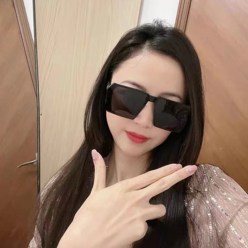 Kính Chống Nắng Gọng Vuông Nhiều Màu Sắc Thời Trang Phong Cách Hàn Quốc Cho Nữ